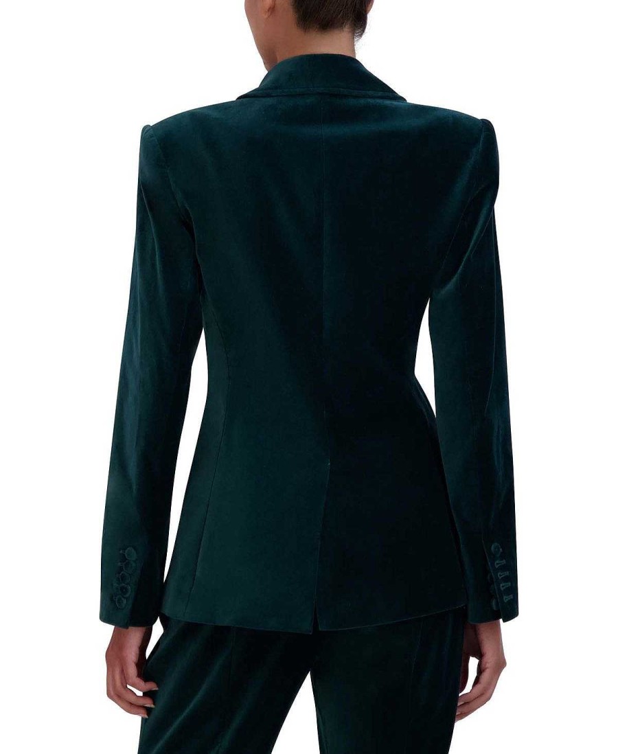 BCBG MAX AZRIA Oberbekleidung | Solapa Ancha Terciopelo Blazer