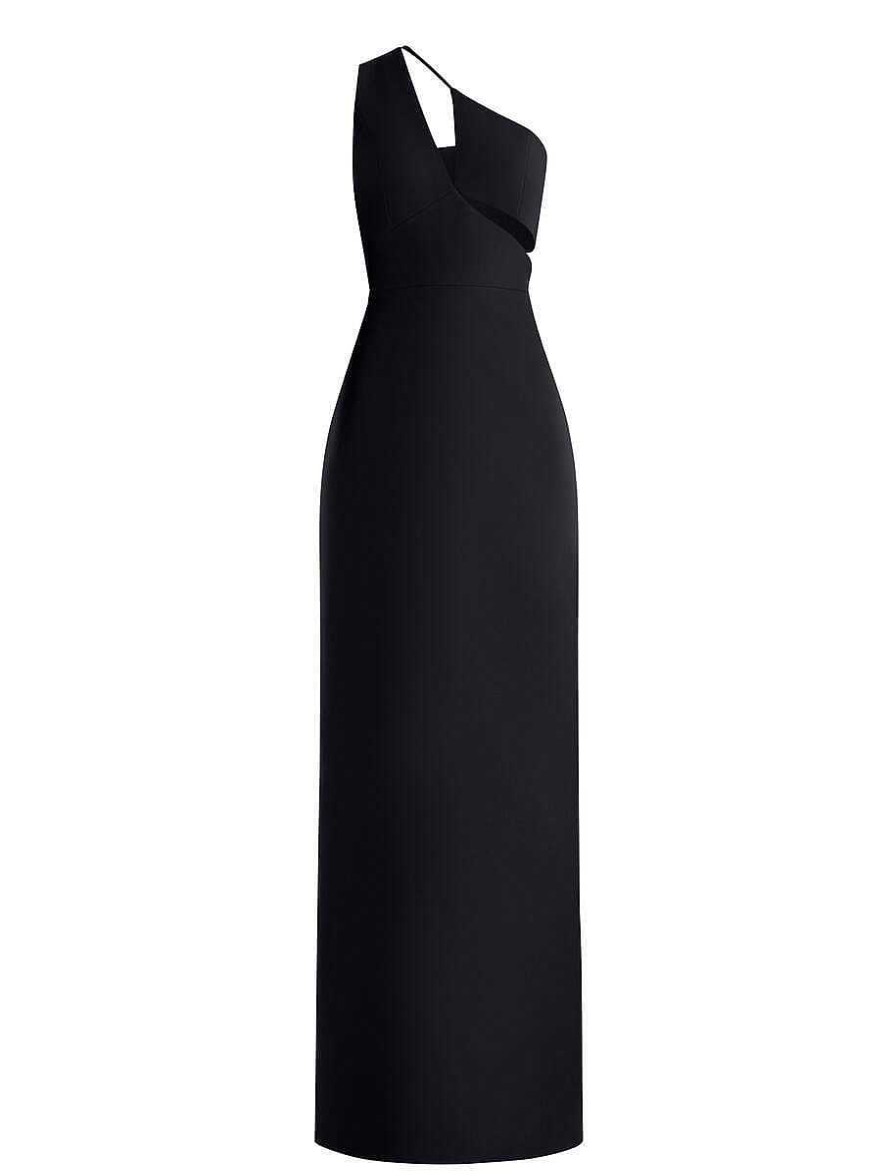 BCBG MAX AZRIA Nacht | Weites Asymmetrisches Kleid