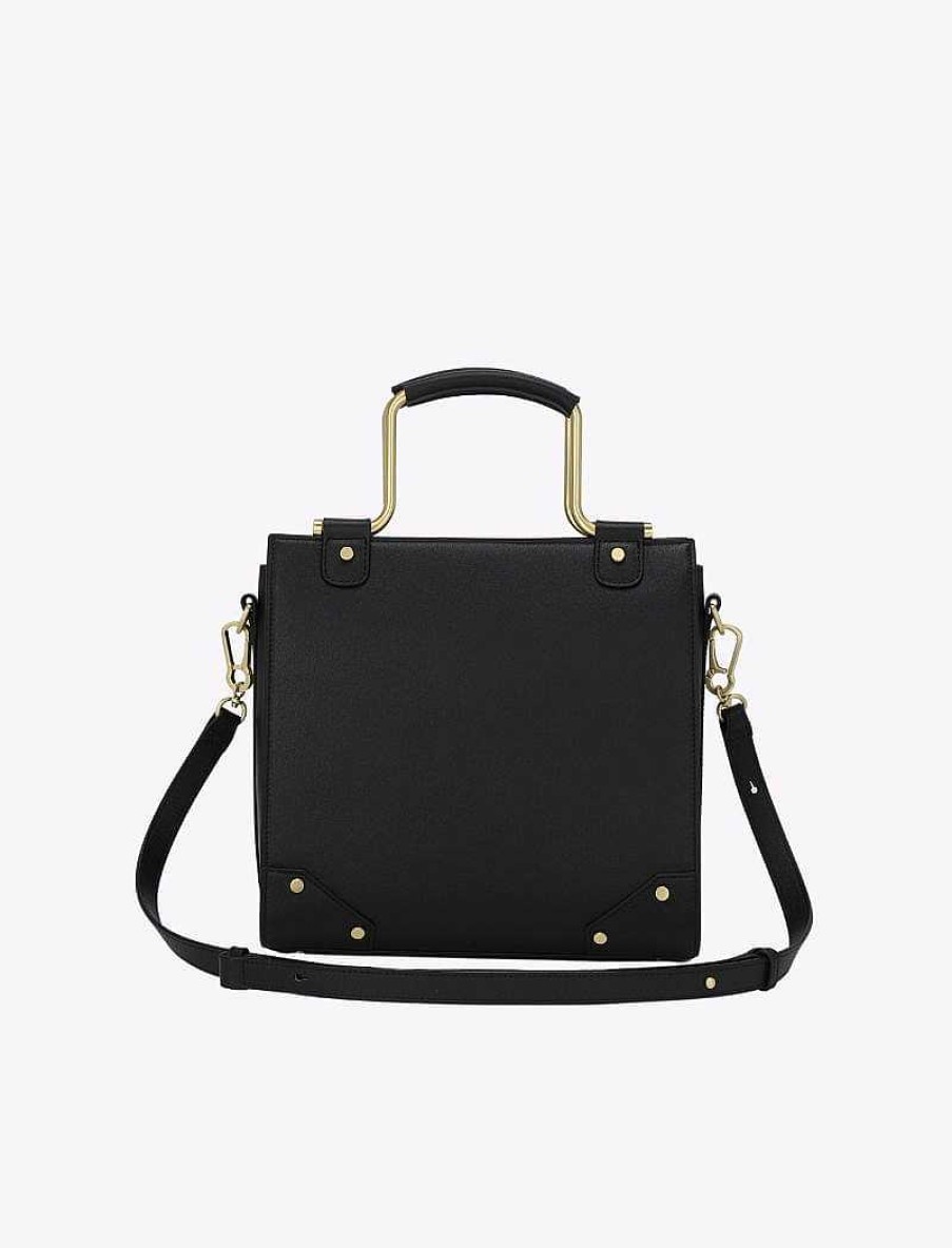 BCBG MAX AZRIA Taschen | Quadratische, Geometrische Satchel-Tasche Mit Cremallera