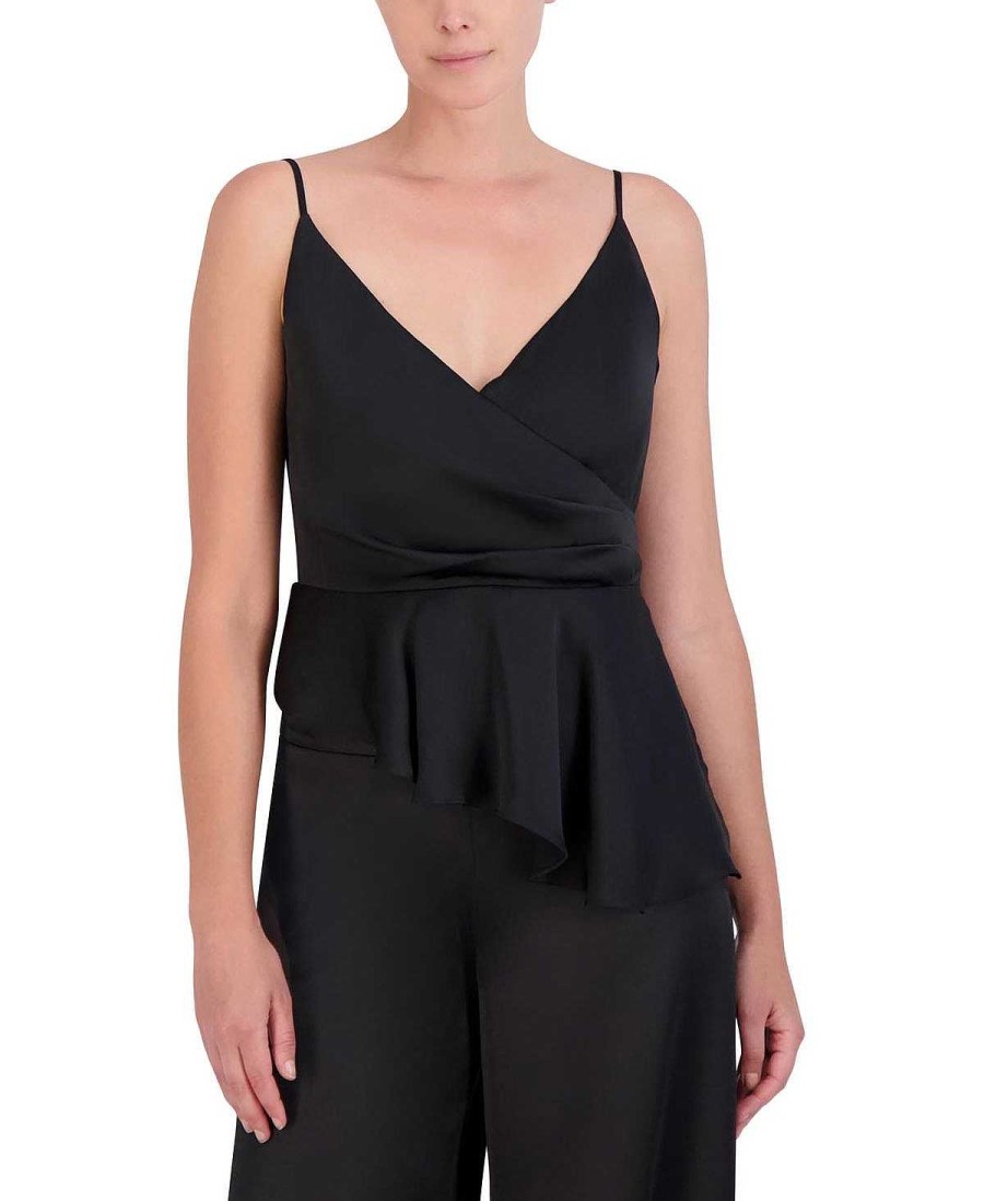 BCBG MAX AZRIA Oberteile | Asymmetrische Bluse Aus Schoschensatin