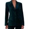 BCBG MAX AZRIA Oberbekleidung | Solapa Ancha Terciopelo Blazer