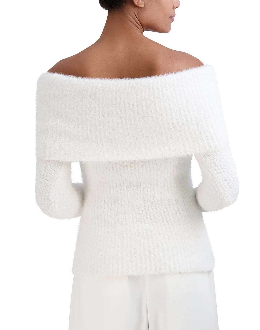 BCBG MAX AZRIA Pullover | Pullover-Pullover Hombros Descubiertos