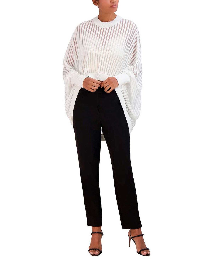 BCBG MAX AZRIA Pullover | Ubergrosser Rayas Terciopelo-Pullover