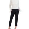 BCBG MAX AZRIA Pullover | Grossarmeliger, Gerippter Pullover Mit Plumen