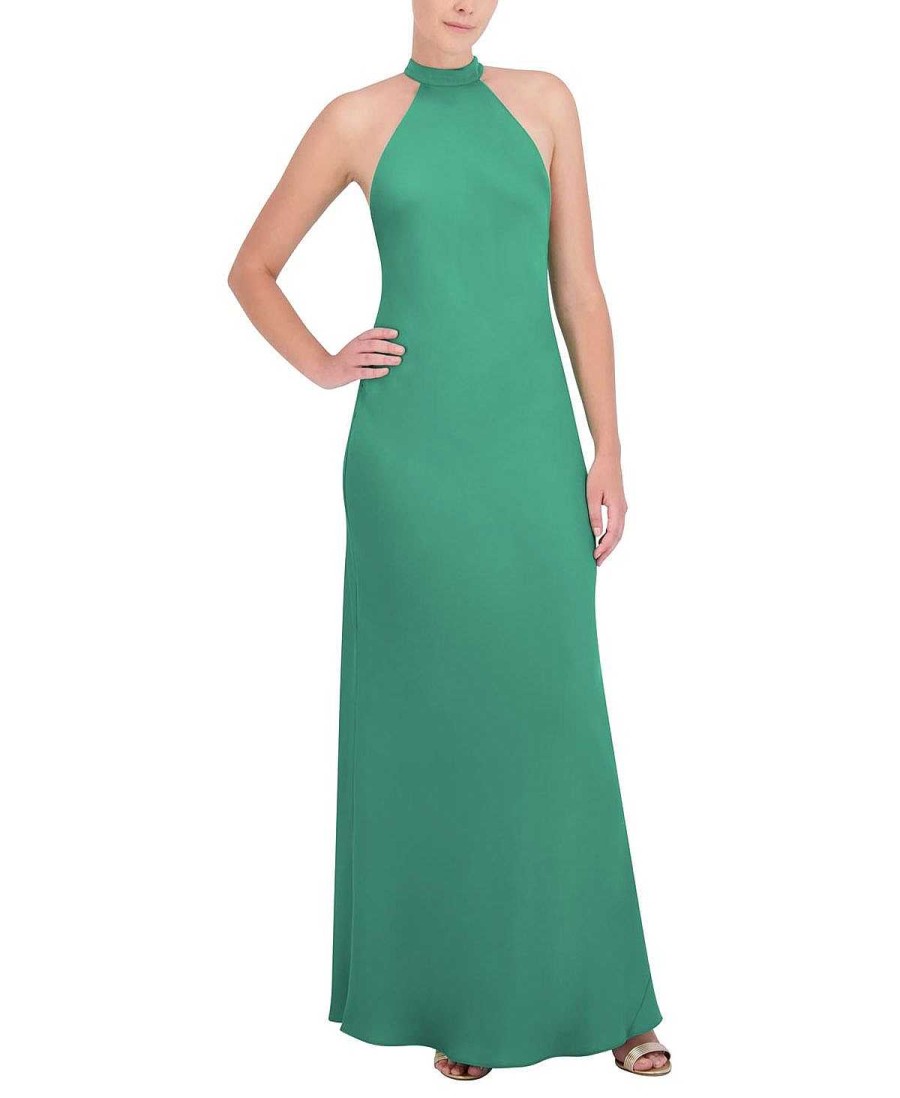 BCBG MAX AZRIA Nacht | Weites Halterkleid Mit Lazo