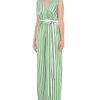 BCBG MAX AZRIA Overall-Strampler | Jumpsuit Aus Baumwollstreifen Bedruckt