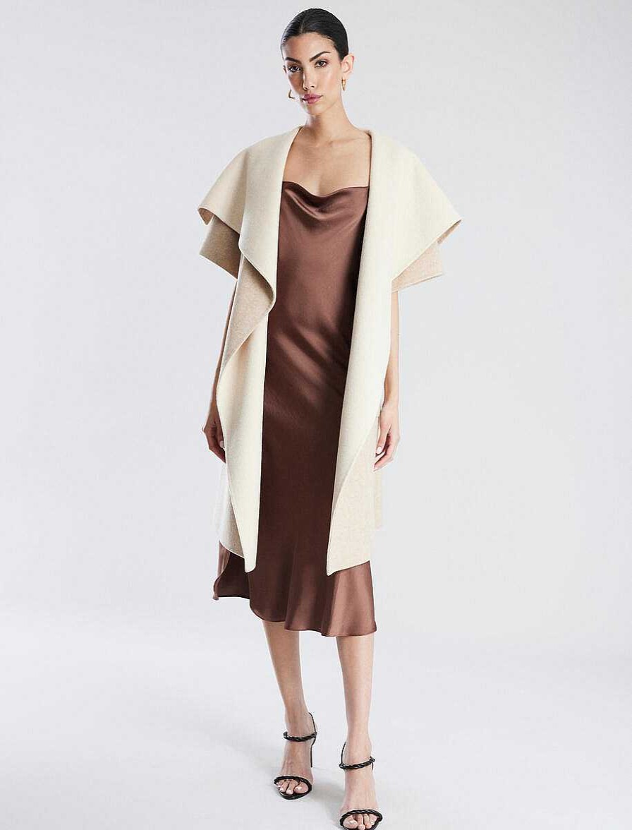 BCBG MAX AZRIA Oberbekleidung | Oversize Shelter Cut-Armel Aus Wolle