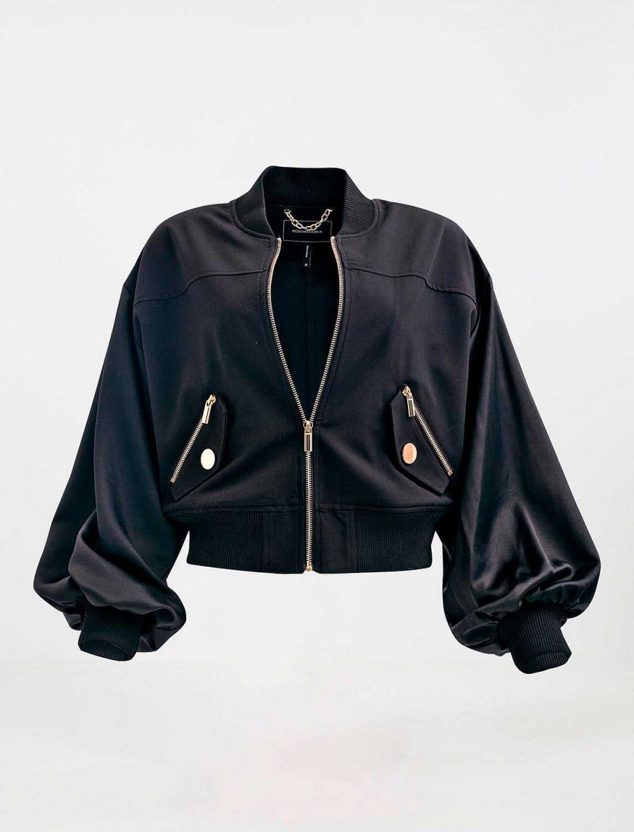 BCBG MAX AZRIA Oberbekleidung | Bomber-Chamarra Mit Weitarmeln