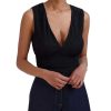 BCBG MAX AZRIA Oberteile | Escote V-Cut Imperio Bluse Aus Jersey