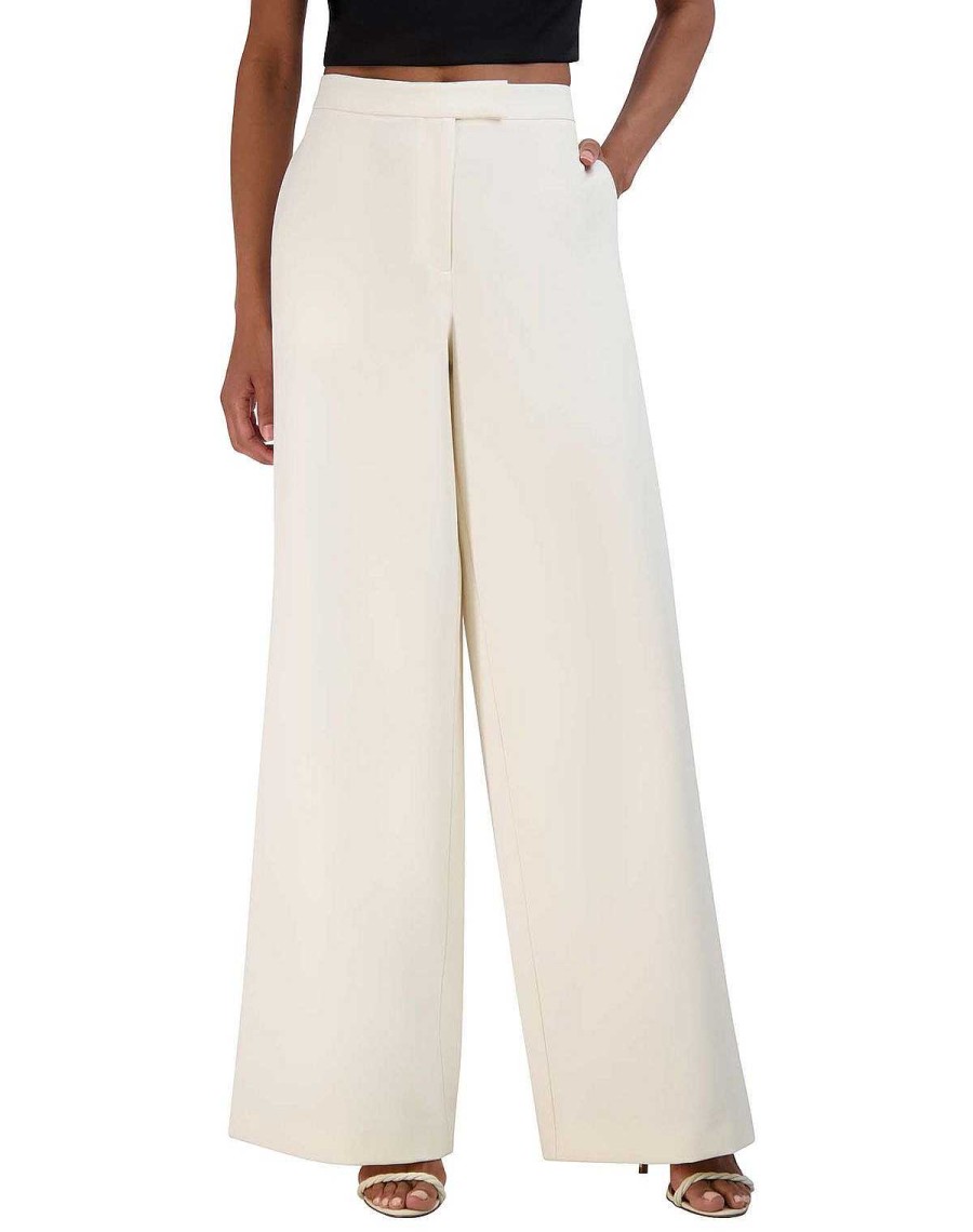 BCBG MAX AZRIA Pantalones | Pierna Ancha Tasche Tragen Hosen