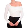 BCBG MAX AZRIA Oberteile | Asymmetrische Bluse Mit Weiten Armeln