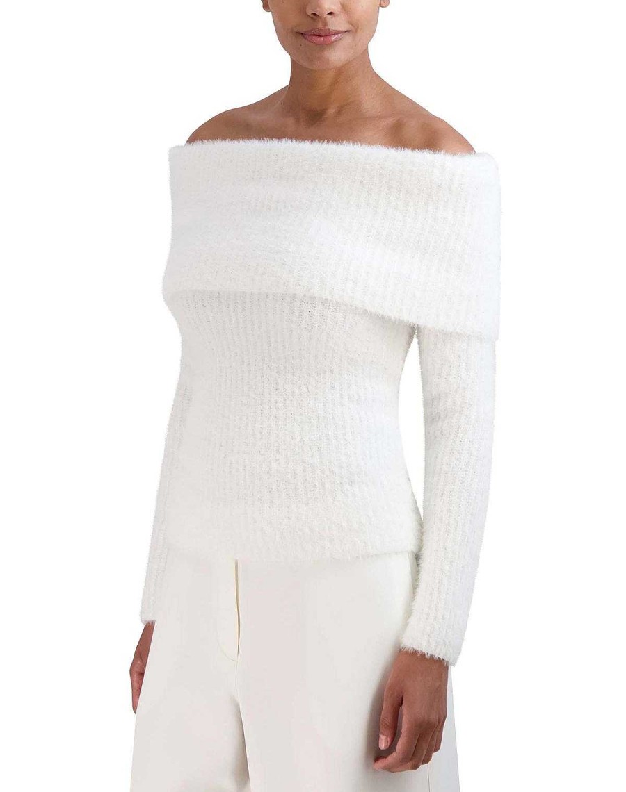 BCBG MAX AZRIA Pullover | Pullover-Pullover Hombros Descubiertos