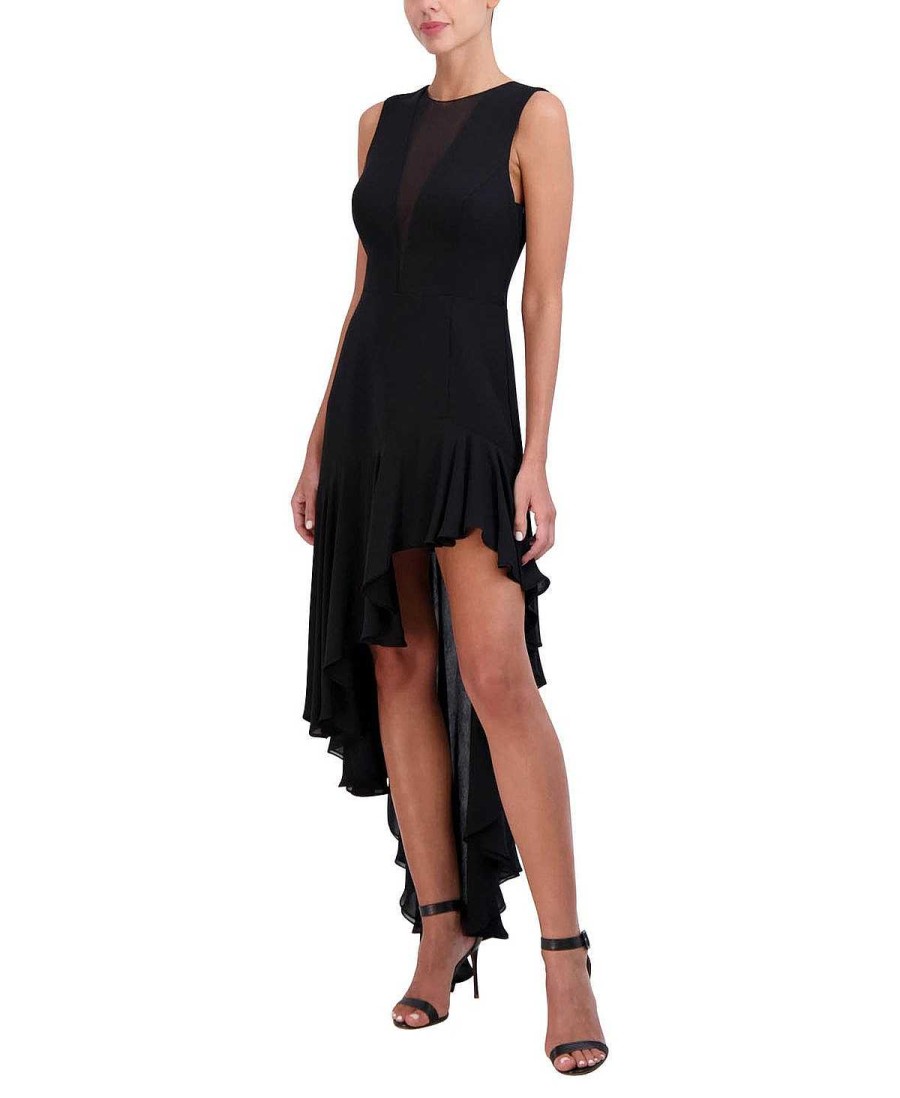 BCBG MAX AZRIA Nacht | Hohes Und Niedriges Kleid Mit Lenkrad.