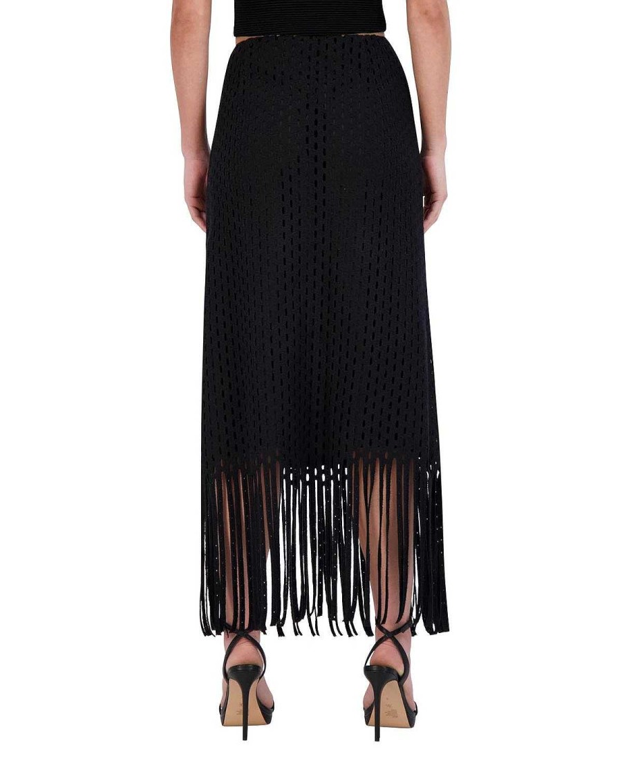 BCBG MAX AZRIA Die Rocke | Midi-Falla Mit Flecken Hakeln